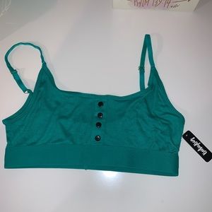 Green bralette